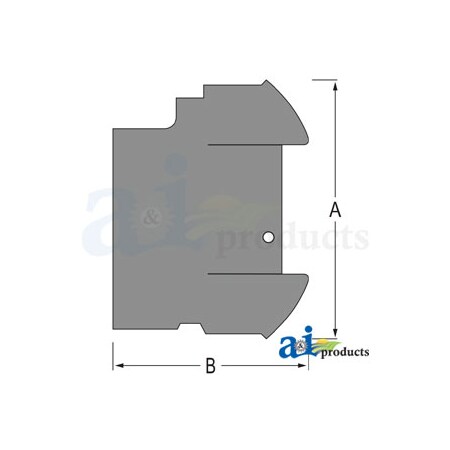 A & I Products Floor Mat 7" x5" x5" A-CFM475